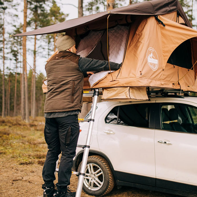 Choosing the right accessories for your roof tent