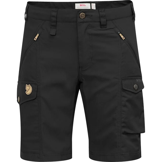 Fjällräven Nikka Curved Shorts til kvinder - Sort