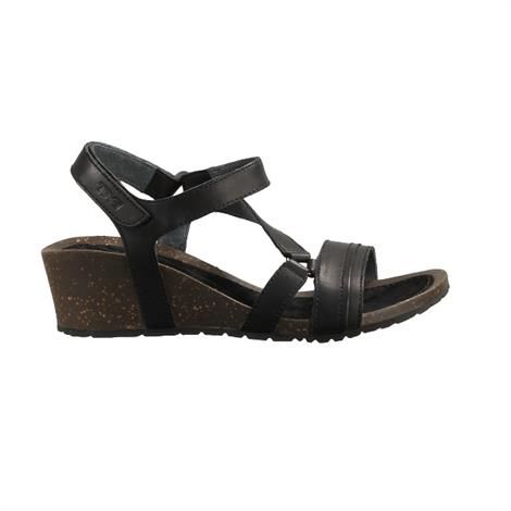 Teva Cabrillo Crossover Wedge Sandaler til Damer - Sort