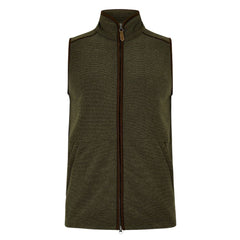 Dubarry Lifford Fleece Gilet i Olivengrøn - Kvalitet til Alle Anledninger