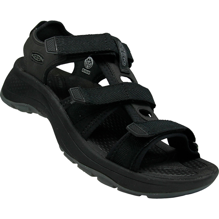 Keen Astoria West Open Toe Beigeal W  Sort    Keen Sandaler
