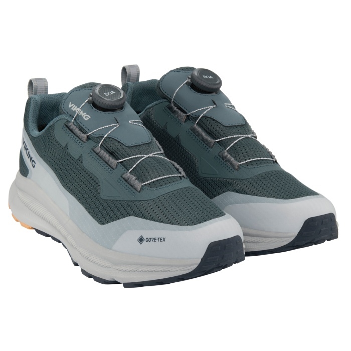 Viking Motion Low Gtx Boa Herre   Mænd  Grey Navy    Vandresko