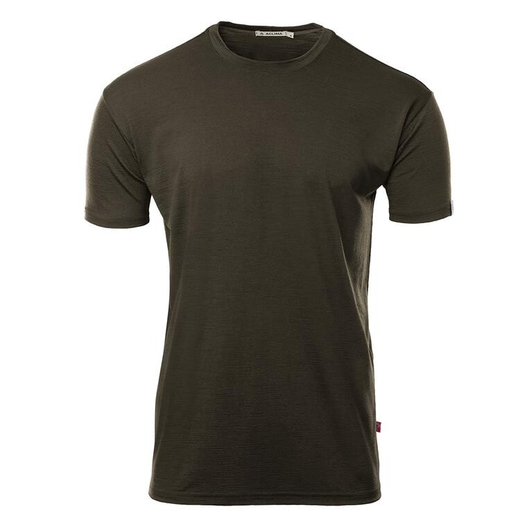 Aclima Lightwool Classic Tee til Mænd - Tarmac 100% Uld