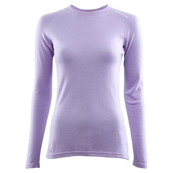 Aclima Warmwool Crew Neck Womens  Purple Rose