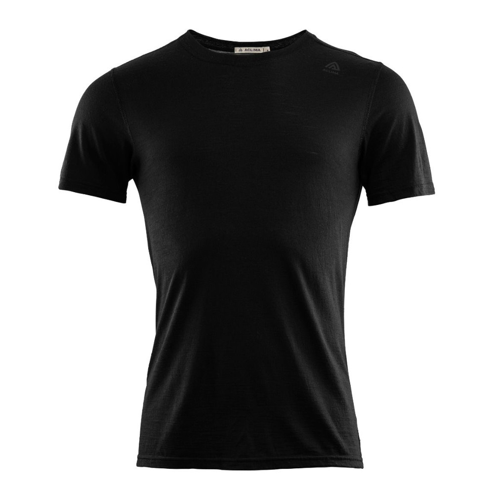 Aclima Herre Lightwool Undershirt Tee?  Black Xxl