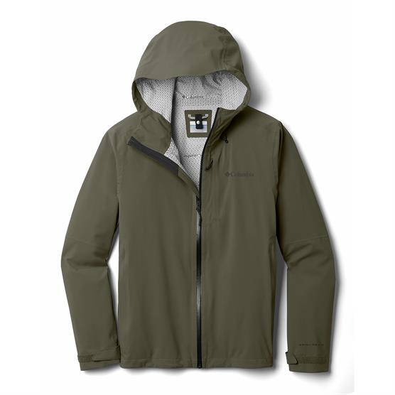 Columbia Omni Tech Ampli Dry Shell Mens  Stone Green