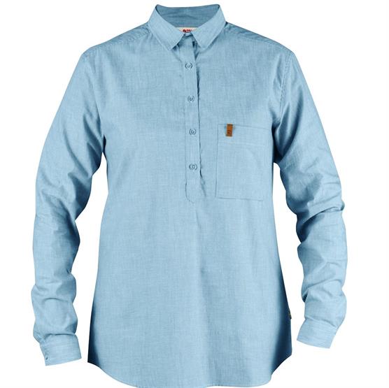 Fj? Llr? Ven Kiruna Shirt L S Womens  Blue Bird