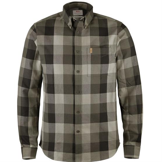 Fj? Llr? Ven ? Vik Big Check Shirt L S Mens  Black