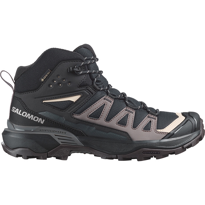 Salomon X Ultra   Mid Gtx Herre   Mænd  Sort      Uk     Vandresko