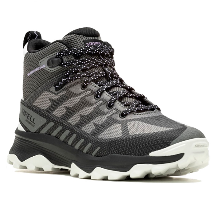 Merrell Speed Eco Mid Wp Vandrestøvler til Kvinder - Sort Orchid