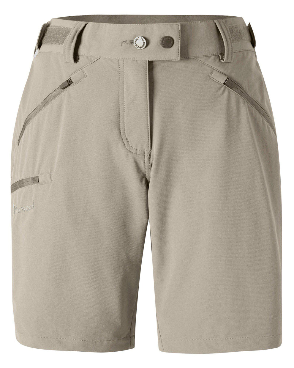 Pinewood Abisko Light Shorts W Mole Brown