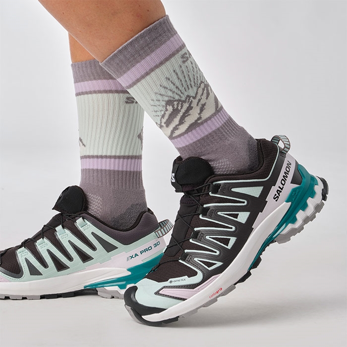 Salomon Xa Pro 3D V9 GTX - Vandresko til damer, Blå