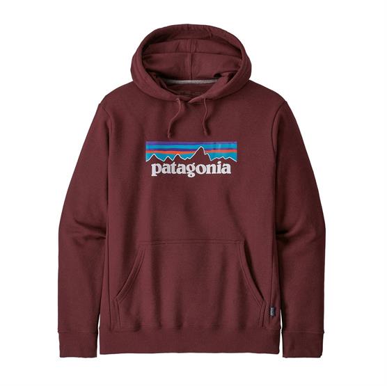 Patagonia Mens P  Logo Uprisal Hoody  Dark Ruby
