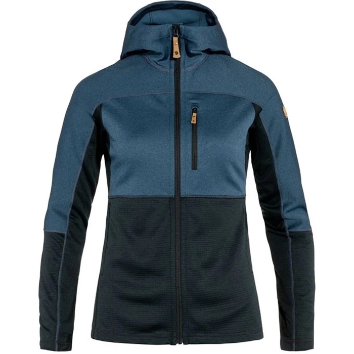 Fj? Llr? Ven Abisko Trail Fleece W Dark Navy   Indigo Blue S   Fleecejakker Og Softshell