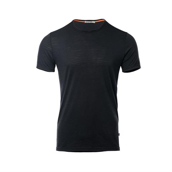 Aclima LightWool T-Shirt til Mænd - Jet Black