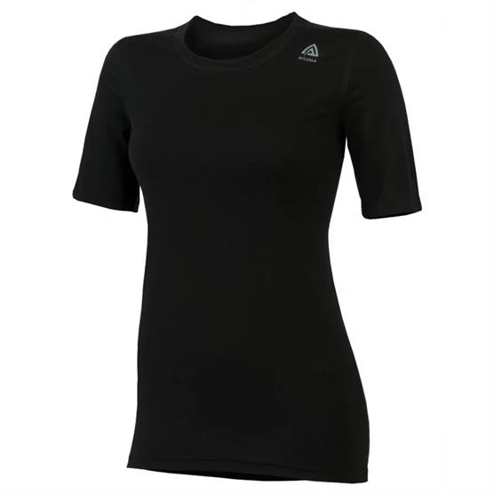 Aclima Lightwool T Shirt Classic Womens  Jet Black