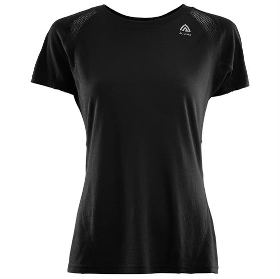 Aclima Lightwool Sports T Shirt Womens  Jet Black