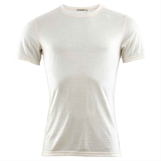 Aclima Lightwool T-shirt til mænd - Naturfarve