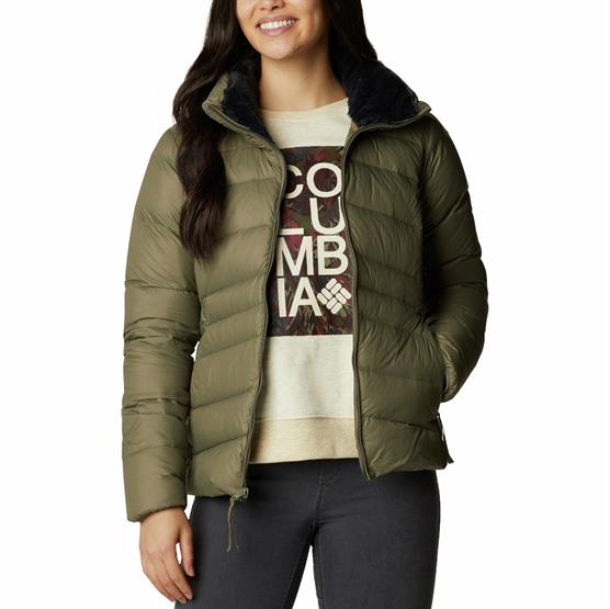 Columbia Autumn Park Down Jacket Womens  Stone Green