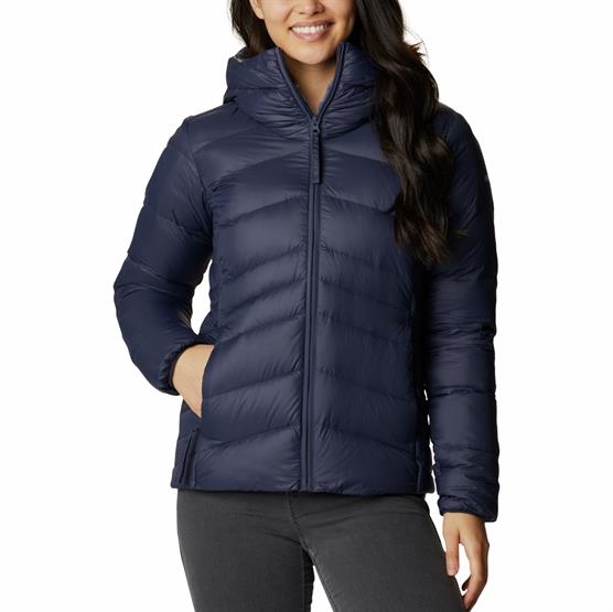Columbia Autumn Park Down Hooded Jacket Womens  Nocturnal