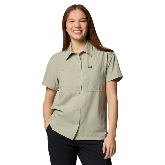Columbia Silver Ridge Utility Ss Shirt Womens  Safari