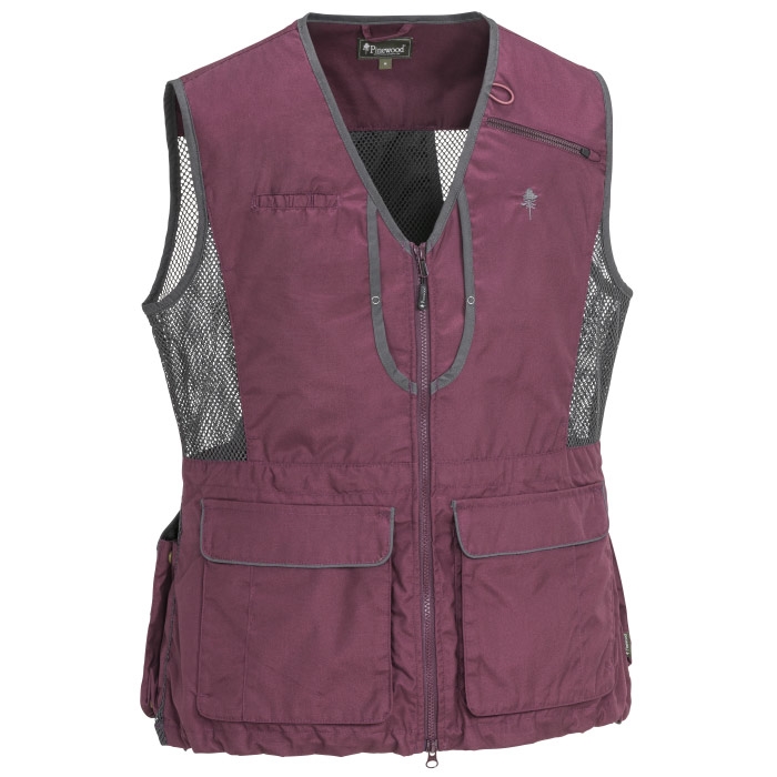 Pinebrun Dogsport   Vest Dame Plum D Antracite Xs   Pinewood