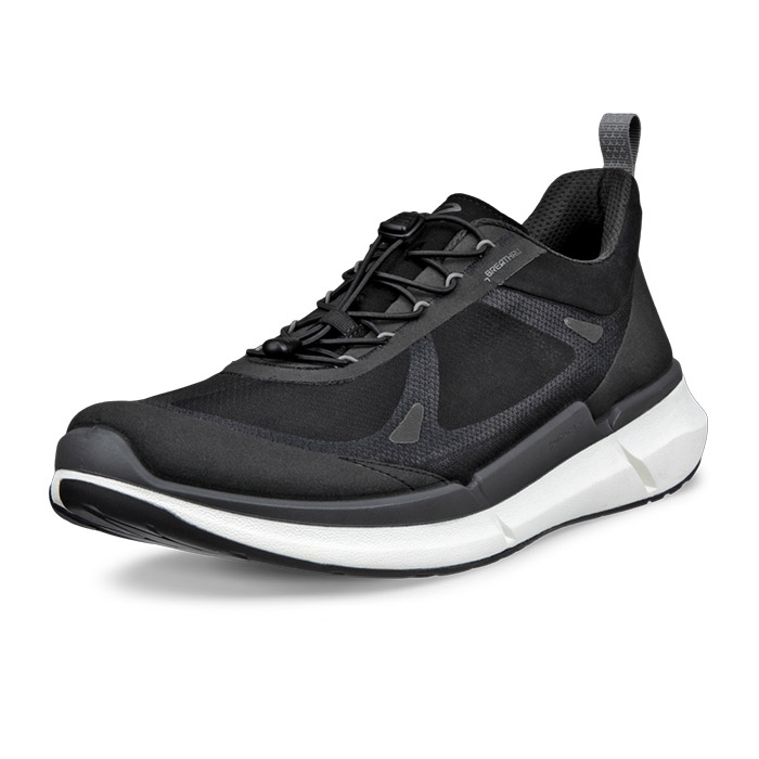 Ecco Biom   Speedlace Herre   Mænd  Black    Hverdagssko