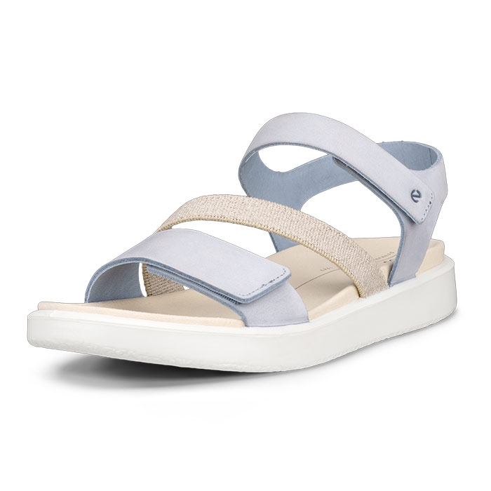 Ecco Flowt  Straps Sandal Dame  Dusty Blue    Sandaler