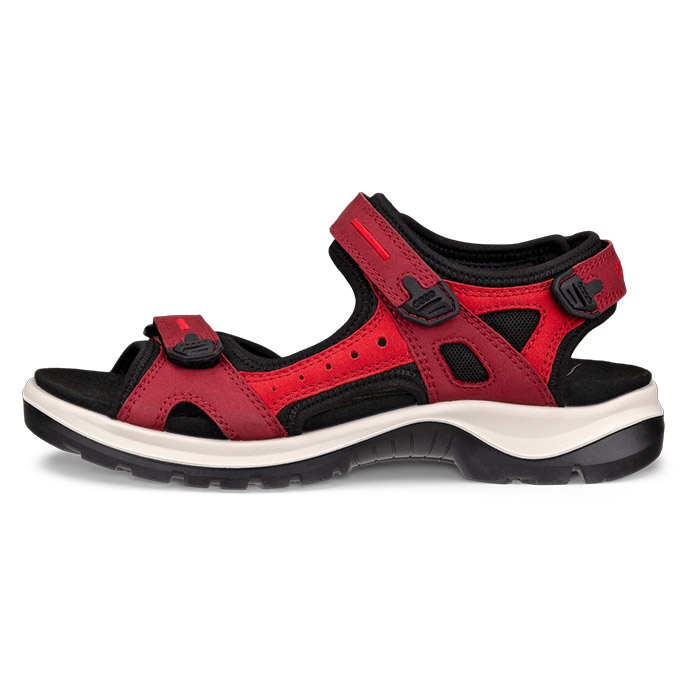 Ecco Offroad Yucatan Dame Sandal  Brick Chili Red    Sandaler