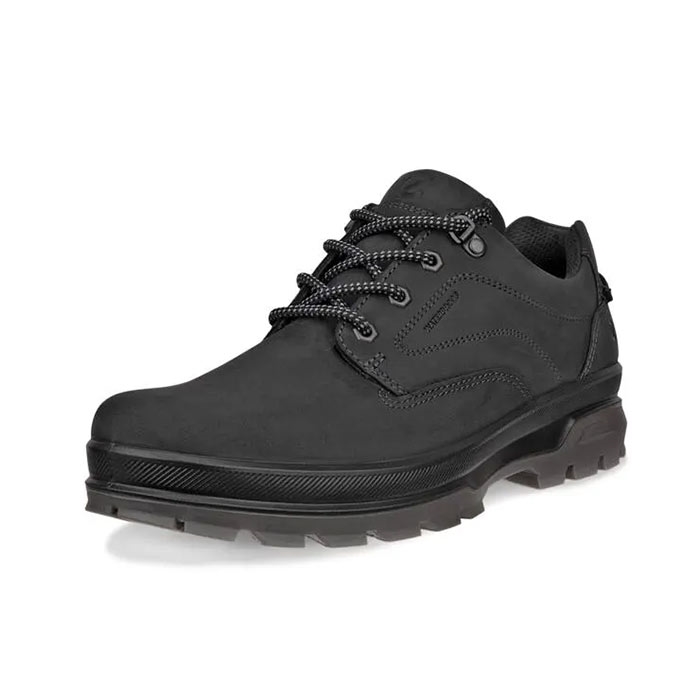 Ecco Rugged Track Lace Up Waterproof  Sort    Vandresko
