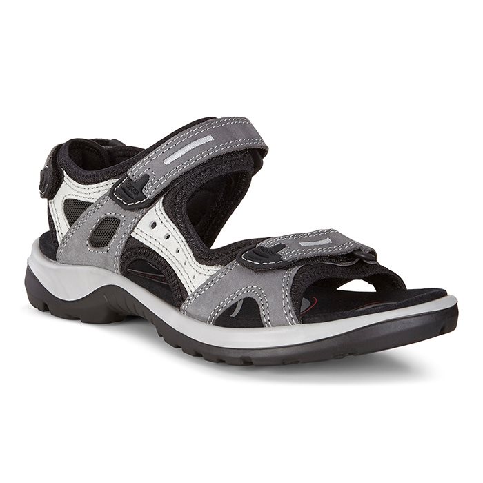 Ecco Yucatan Dame Sandal  Titanium    Sandaler