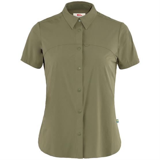 Fj? Llr? Ven High Coast Lite Shirt S S Womens Green