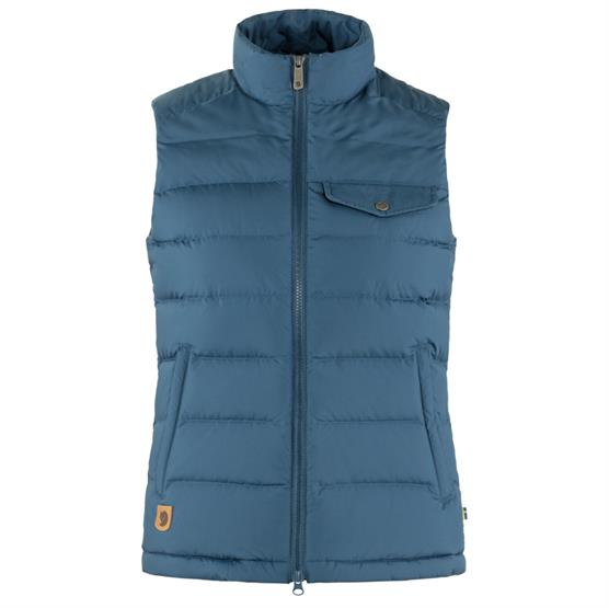 Fj? Llr? Ven Greenland Down Liner Vest Womens Indigo Blue