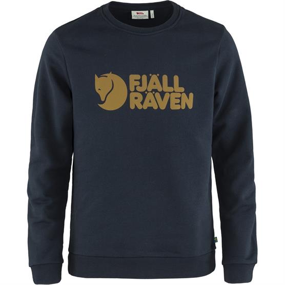 Fj? Llr? Ven Logo Sweater Mens Dark Navy