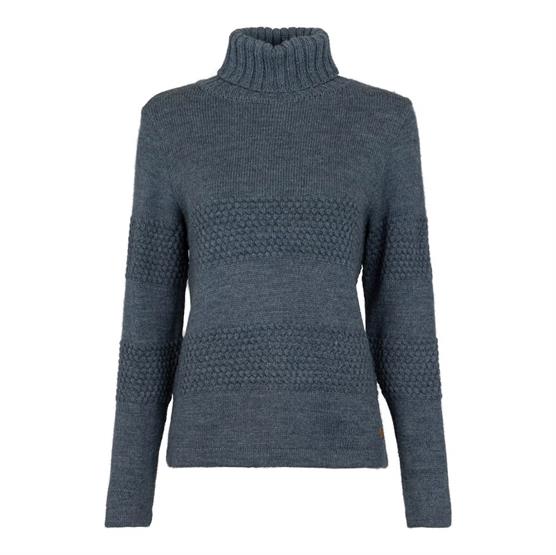 Fuza Wool Christianhavn Sweater til kvinder - Sølvblå