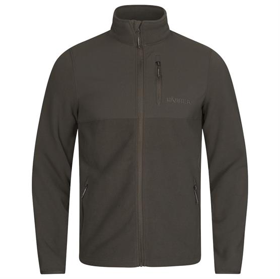 Härkila Fjell Fleecejakke til mænd - Shadow Brown tilbud!