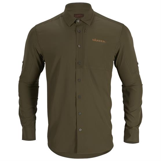 H? Rkila Trail L S Shirt Mens  Willow Green