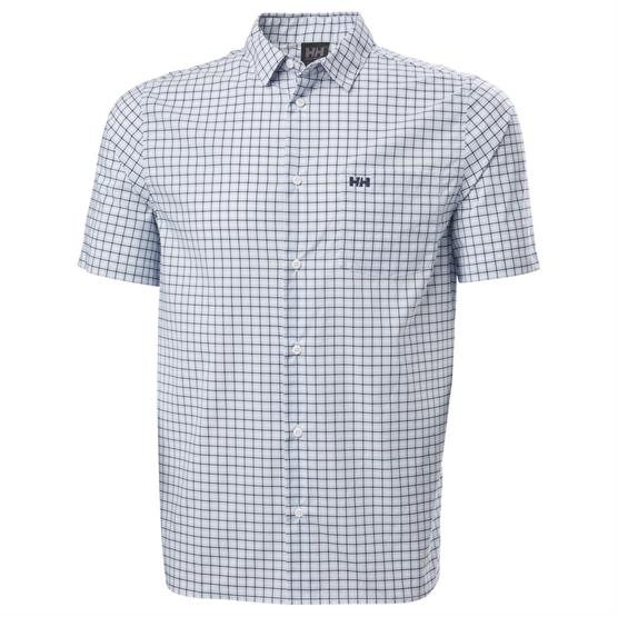 Helly Hansen Fjord QD Kortærmet Skjorte - Hvid Udsalg!