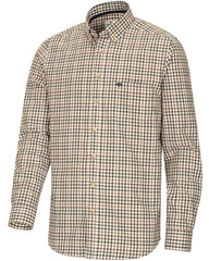 Hoggs Of Fife   Garvock Cotton Twill Shirt