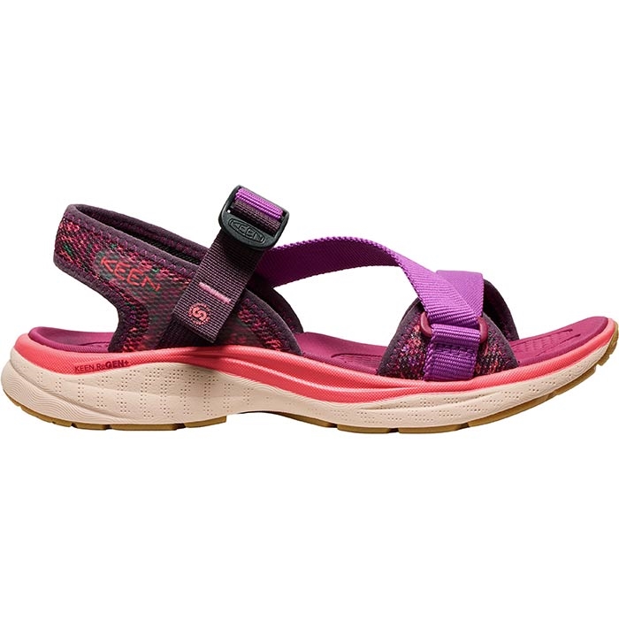 Keen Leiki Open Toe Sandal Kvinder   Damer  Plum    Sandaler