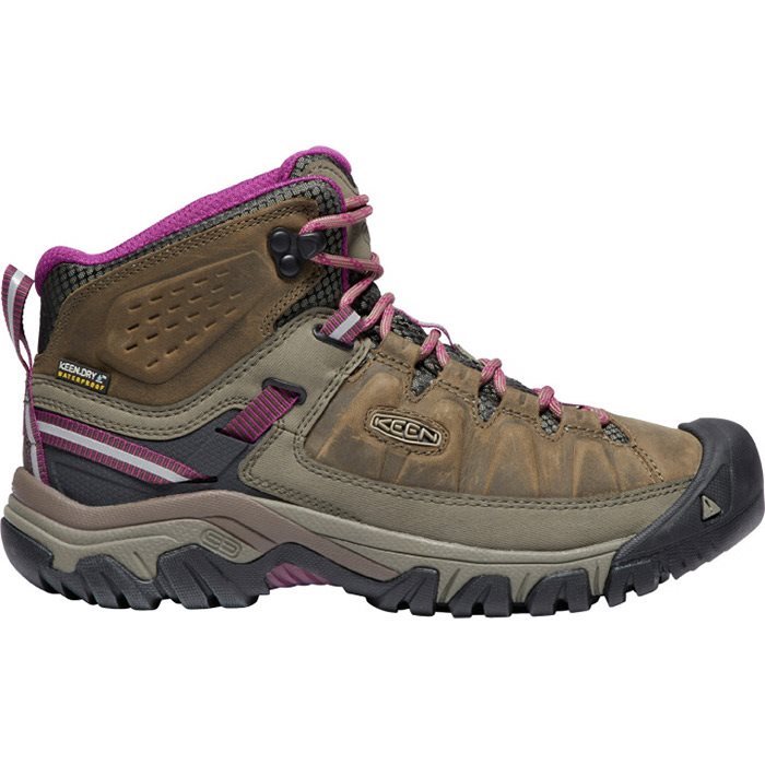 Keen Targhee Iii Mid Wp Woman Weiss Boysenberry Vandrestøvler