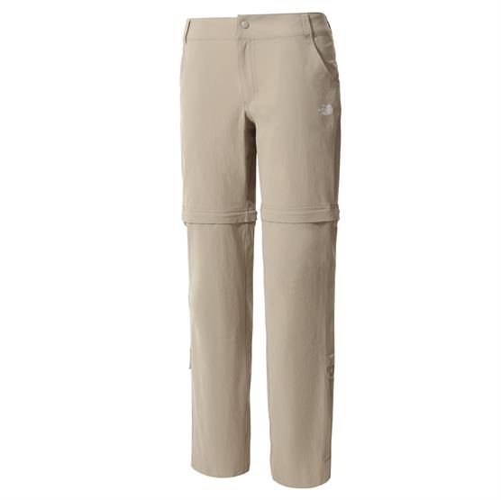 The North Face Womens Exploration Convertible Pant Flax
