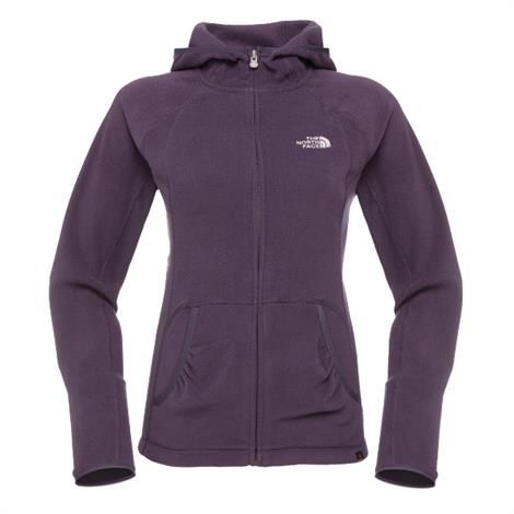 The North Face Womens L S Masonic Hoodie Grand Purple