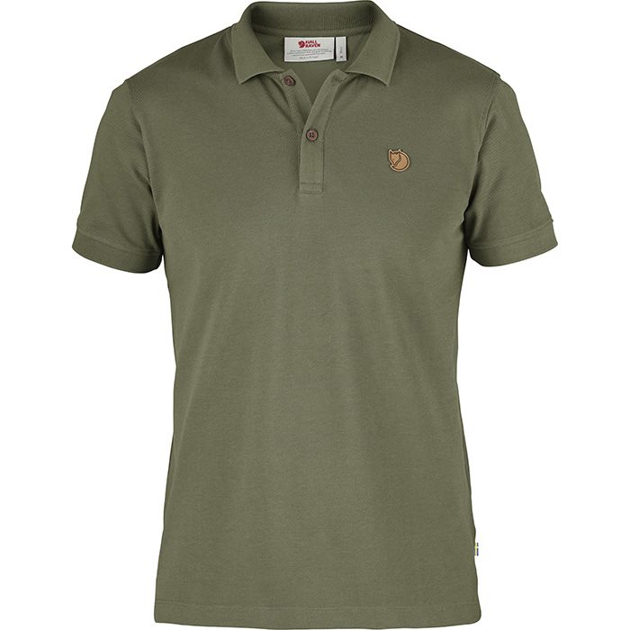 Fj? Llr? Ven ? Vik Polo Shirt Herre Mænd Grøn Xl T Shirt Polo Shirt