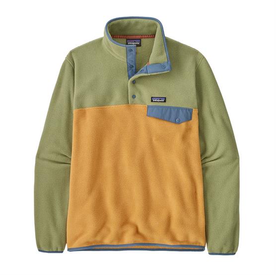 Patagonia Mens Lw Synchilla Snap T P O  Pufferfish Gold