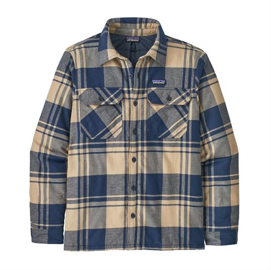 Patagonia Fjord Flannel Skjorte til Mænd - Live Oak Oar Tan