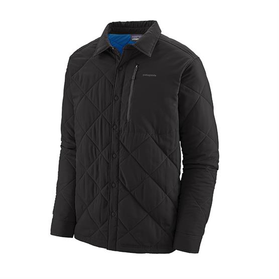 Patagonia Mens Tough Puff Shirt  Black   Viking Blue