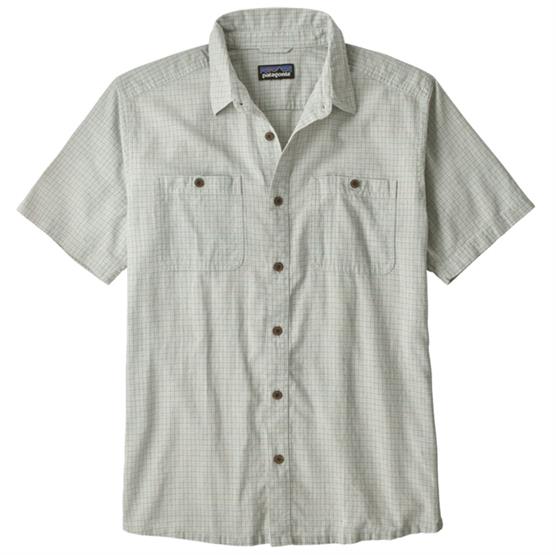 Patagonia Mens Back Step Shirt  Owens   Atoll Blue