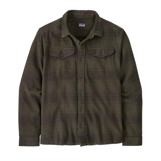 Patagonia Mens Fjord Flannel Shirt  Cascade   Basin Green