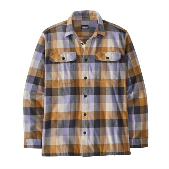 Patagonia Mens L S Organic Cotton Mw Fjord Flannel Shirt  Guides   Mango